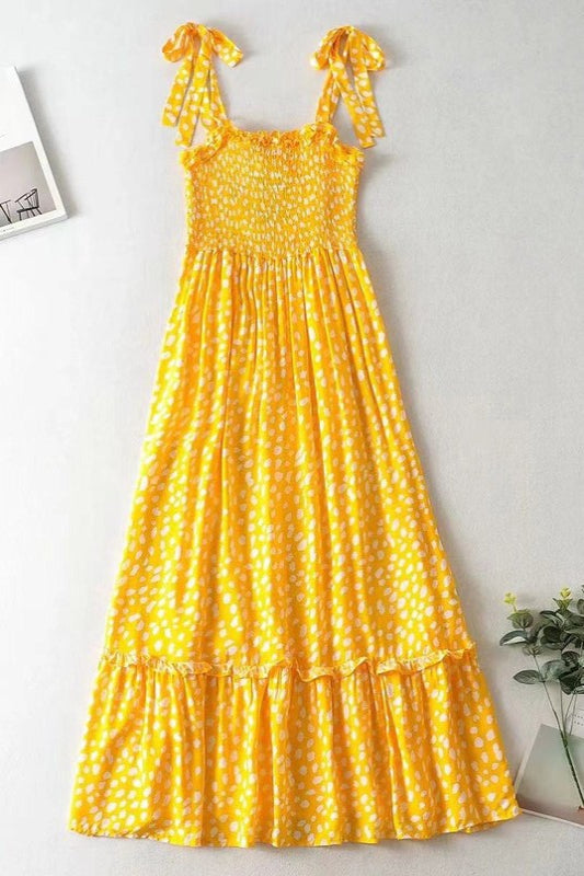 Polka Dot Maxi Dress for Women | Bellem Trading - Bellem Trading