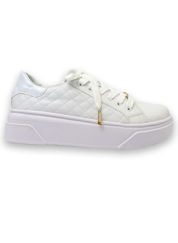 Quilted Platform Sneaker for Women | Bellem Trading - Bellem Trading