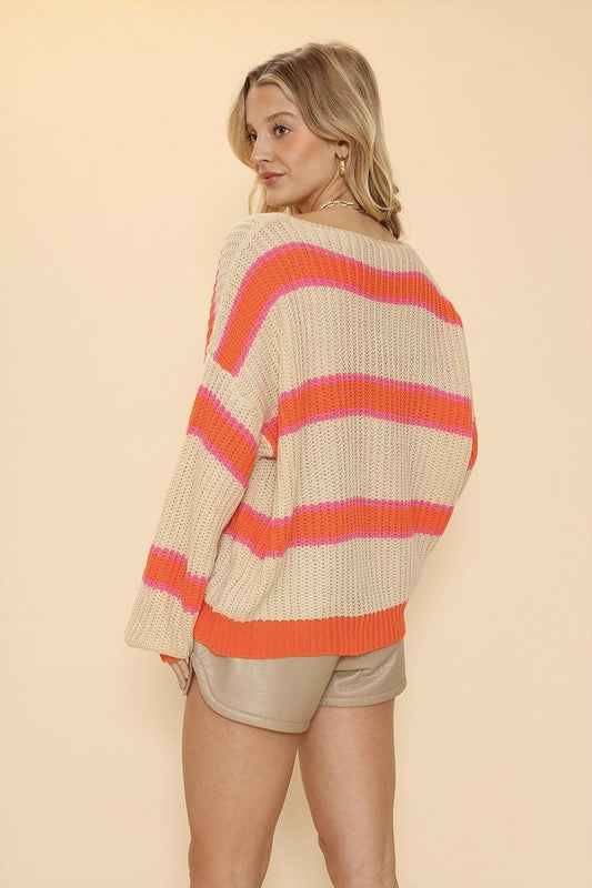 Cardigan, Ribbed Knit, Knit, Button‑Up, Women's, by nan product image