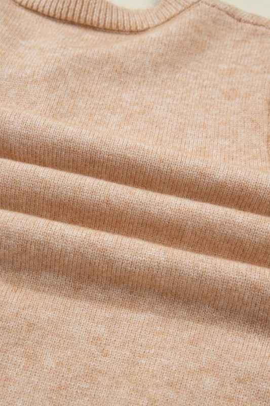 The Rowan Tactile Cardigan | Ribbed Neutral Layer