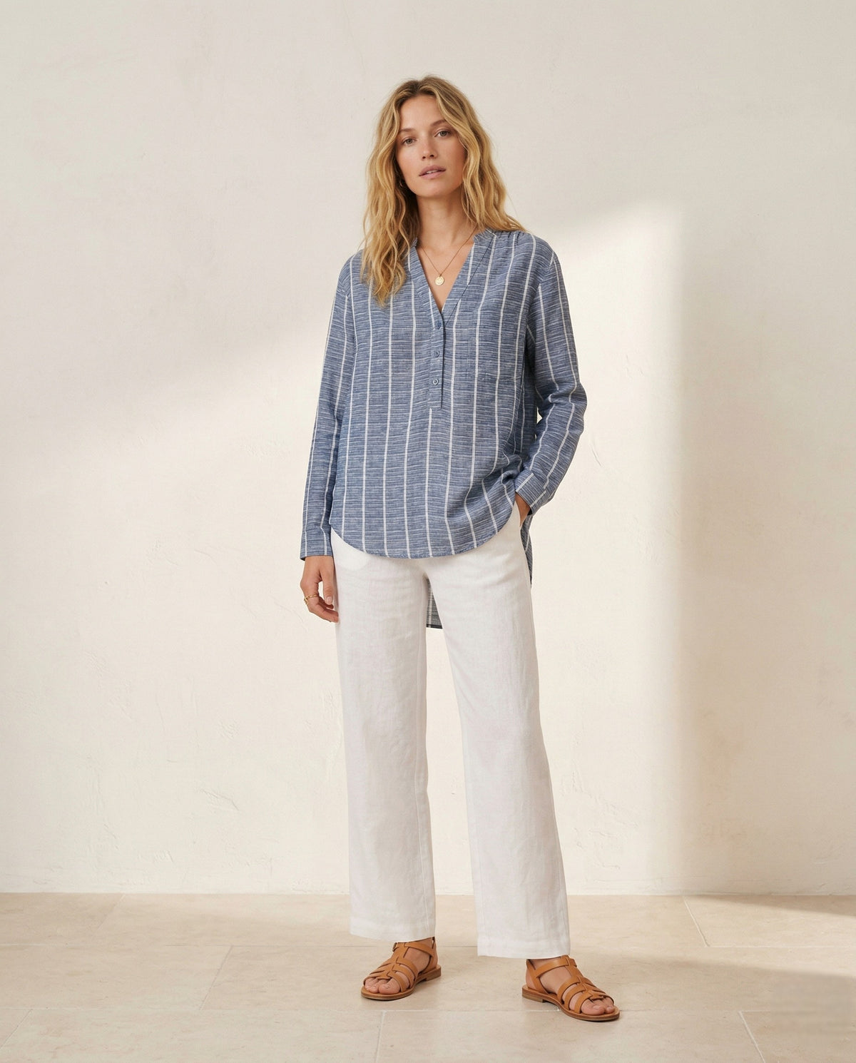 The Breton Striped Tunic | Timeless Parisian Blouse