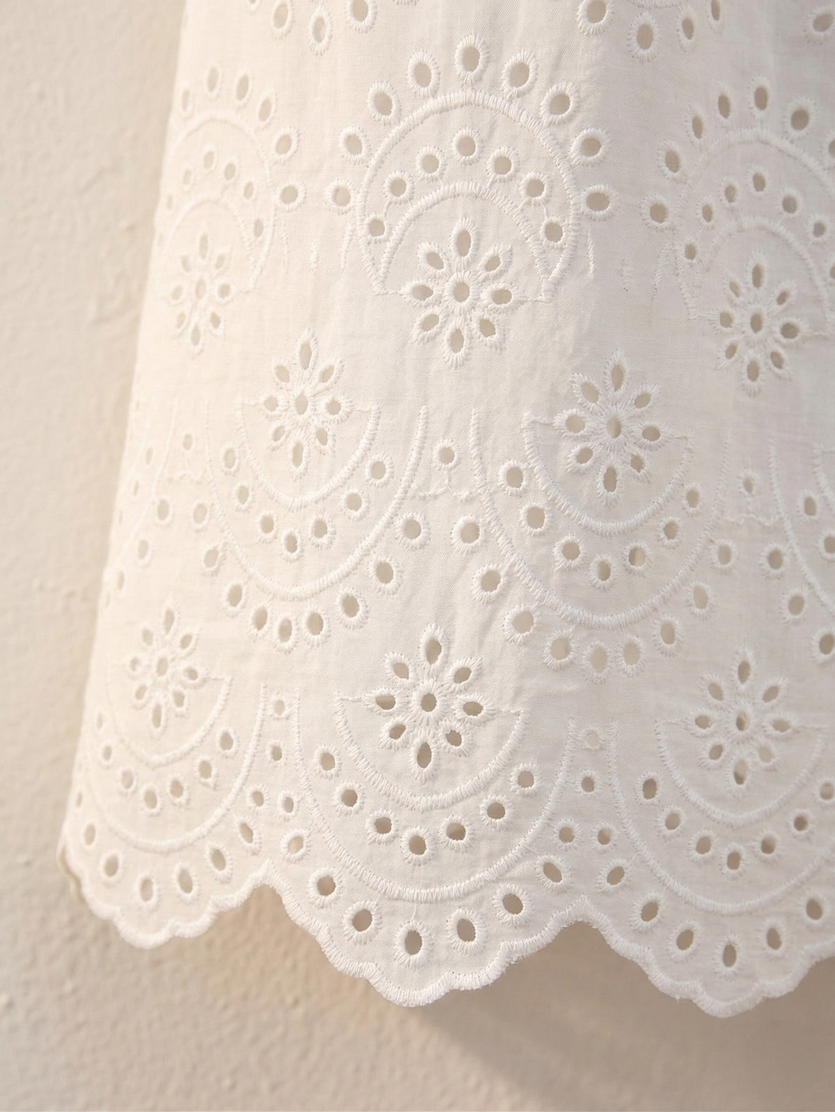 The Eyelet Midi | Architectural Embroidery Dress