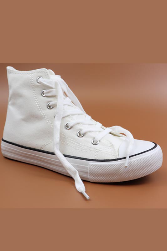 High Top Canvas Sneaker for Women | Bellem Trading - Bellem Trading