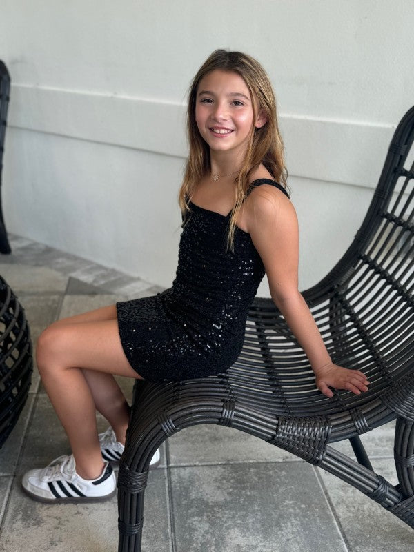 Girls Sequin Tank Sequin Dress | Bellem Trading - Bellem Trading