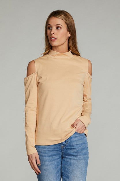 Cold Shoulder Long Sleeve Top for Women | Bellem Trading - Bellem Trading