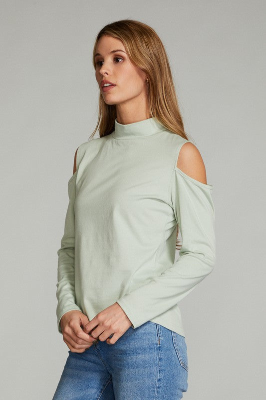 Cold Shoulder Long Sleeve Top for Women | Bellem Trading - Bellem Trading