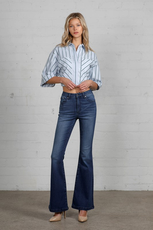 High Rise Wider Flare Jeans for Women | Bellem Trading - Bellem Trading