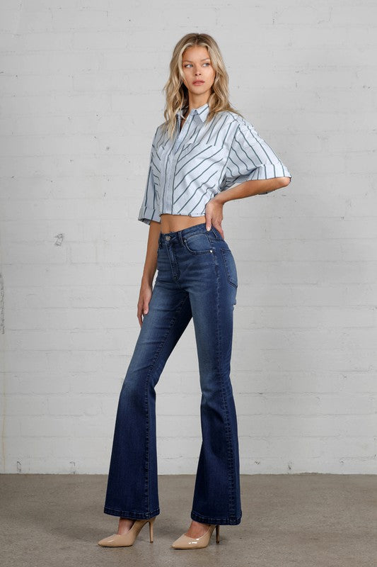 High Rise Wider Flare Jeans for Women | Bellem Trading - Bellem Trading