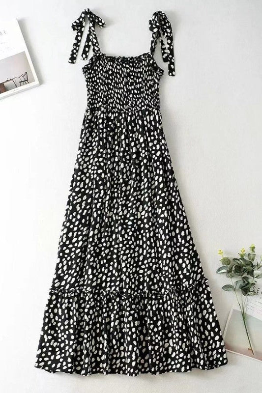 Polka Dot Maxi Dress for Women | Bellem Trading - Bellem Trading