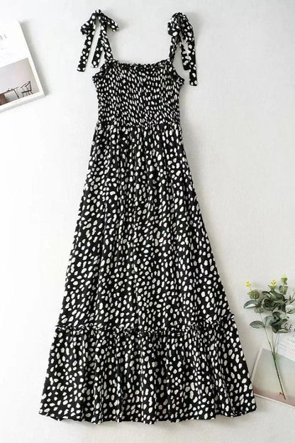 Polka Dot Maxi Dress for Women | Bellem Trading - Bellem Trading