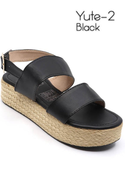 Yute 2 Handmade Wedge Sandal for Women | Bellem Trading - Bellem Trading