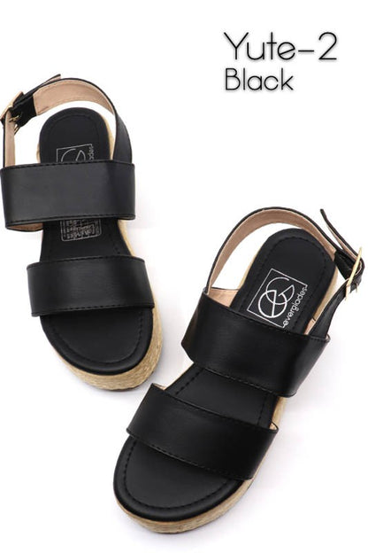 Yute 2 Handmade Wedge Sandal for Women | Bellem Trading - Bellem Trading