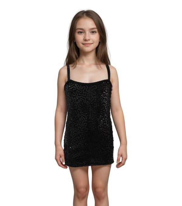 Girls Sequin Tank Sequin Dress | Bellem Trading - Bellem Trading