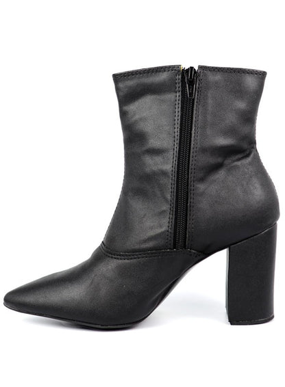 Pointed Toe Bootie with Block Heel for Women | Bellem Trading - Bellem Trading