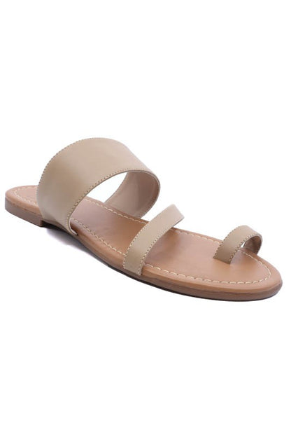 Toe Ring Slide Sandal for Women | Bellem Trading - Bellem Trading