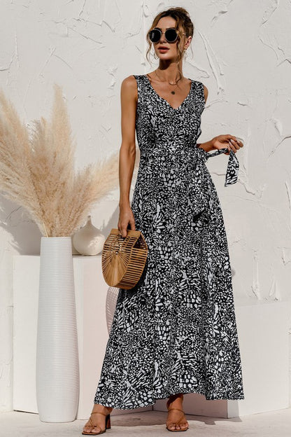 Tie Detail Maxi Dress for Women | Bellem Trading - Bellem Trading