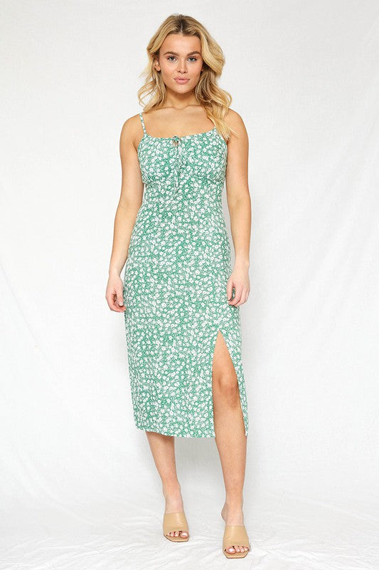 Front Side Slit Maxi Dress for Women | Bellem Trading - Bellem Trading