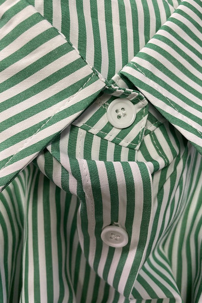 Striped Button Down Shirt for Women | Bellem Trading - Bellem Trading