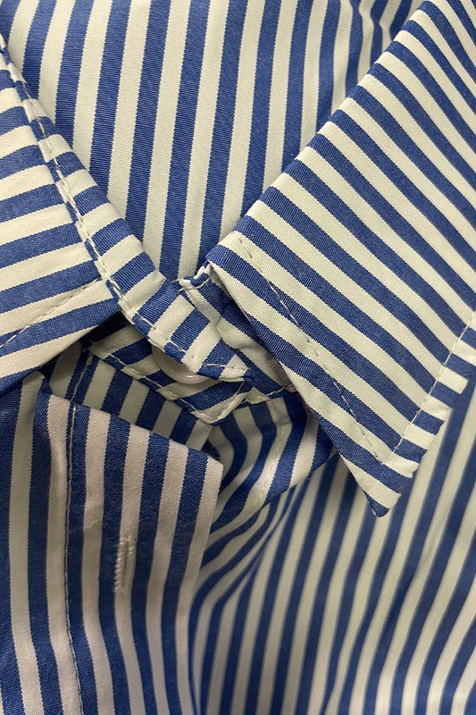 Striped Button Down Shirt for Women | Bellem Trading - Bellem Trading