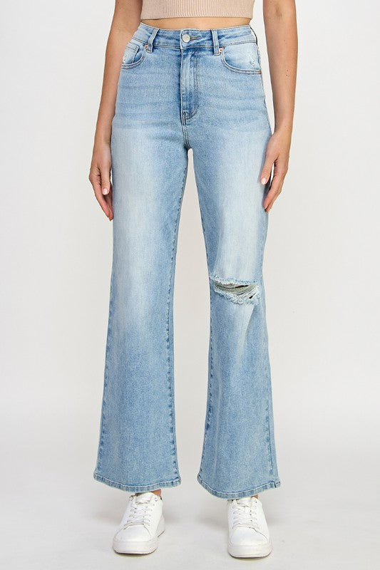 High Rise Relaxed Wide Leg Jeans for Women | Bellem Trading - Bellem Trading