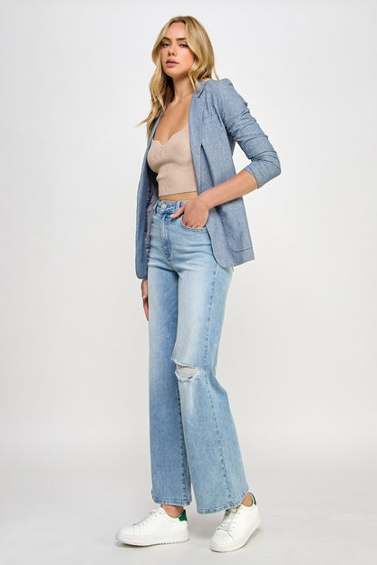 High Rise Relaxed Wide Leg Jeans for Women | Bellem Trading - Bellem Trading