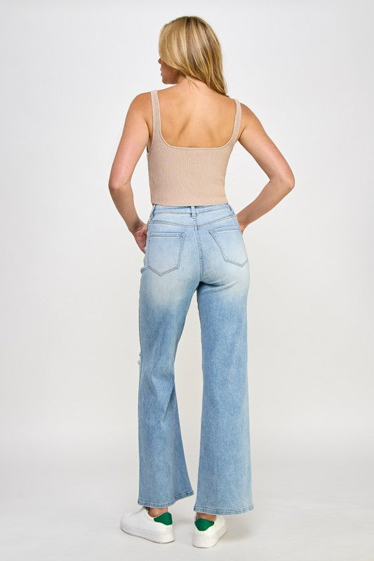 High Rise Relaxed Wide Leg Jeans for Women | Bellem Trading - Bellem Trading