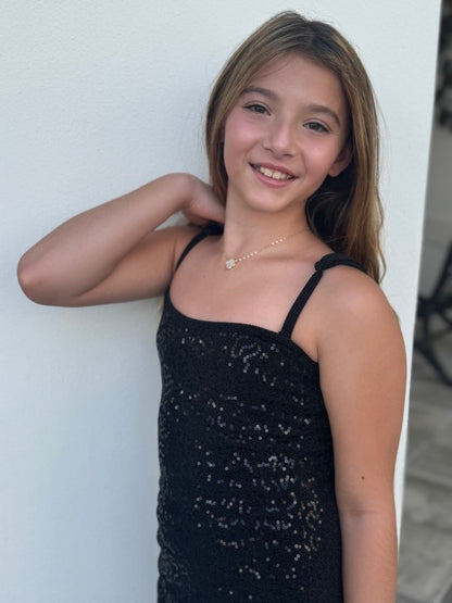Girls Sequin Tank Sequin Dress | Bellem Trading - Bellem Trading