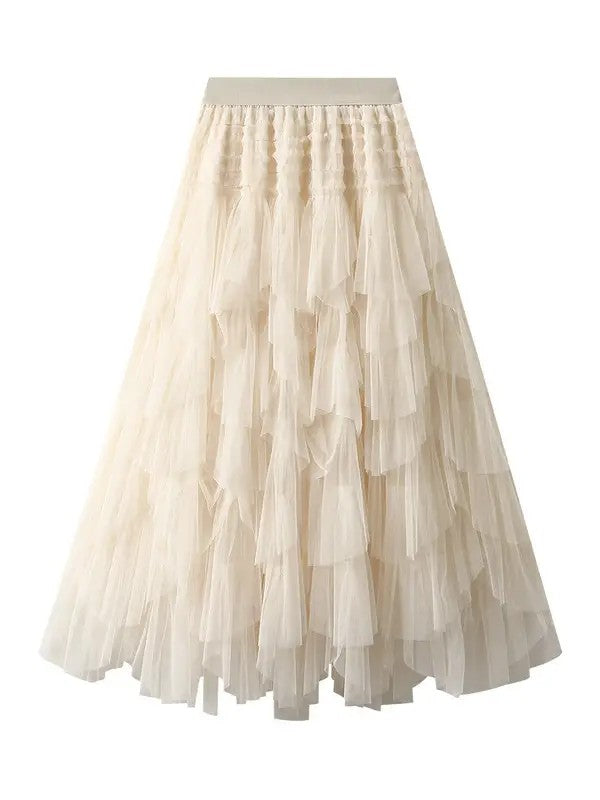 Tutu Layered Midi Skirt | Bellem Trading - Bellem Trading