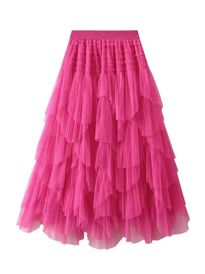 Tutu Layered Midi Skirt | Bellem Trading - Bellem Trading
