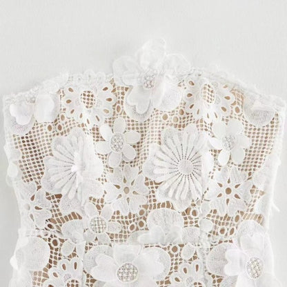 Lace Floral Mini Dress for Women | Bellem Trading - Bellem Trading