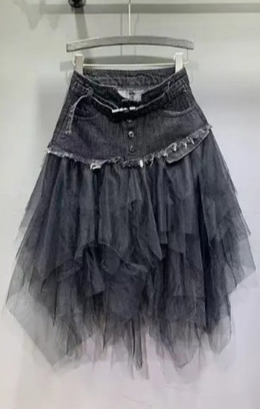 Denim Tutu Skirt for Women | Bellem Trading - Bellem Trading