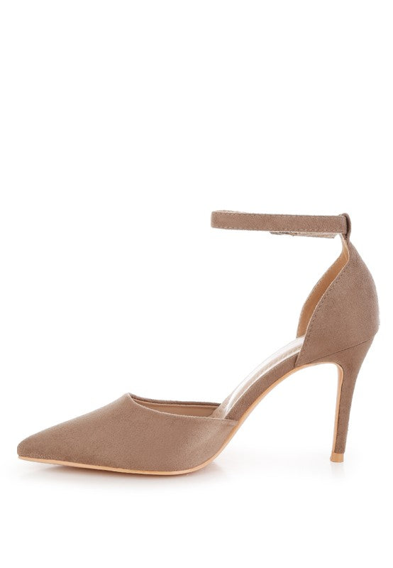 Dolona Microfiber Stiletto Heel Sandals for Women | Bellem Trading - Bellem Trading