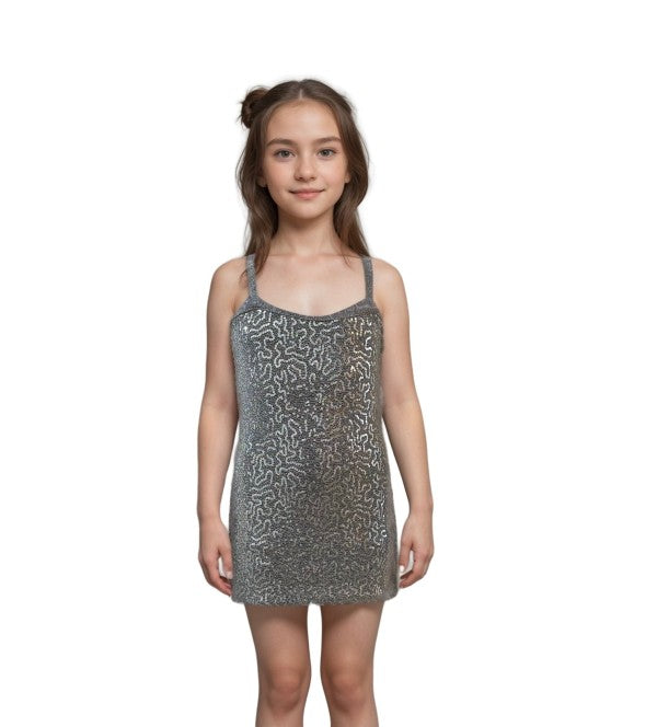 Girls Sequin Tank Sequin Dress | Bellem Trading - Bellem Trading