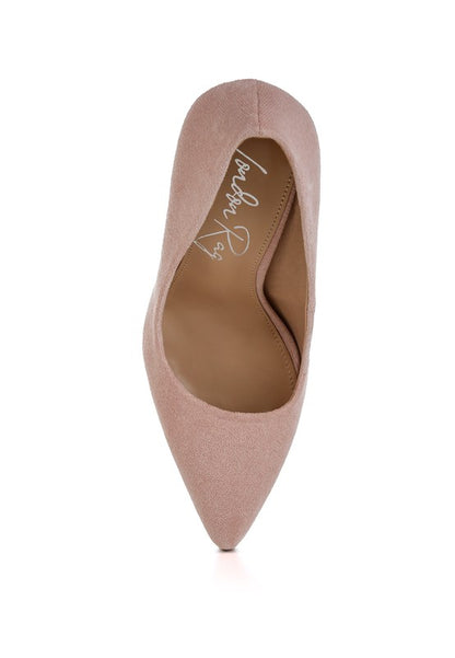 Uboa Slim Block Heel Pumps for Women - Bellem Trading