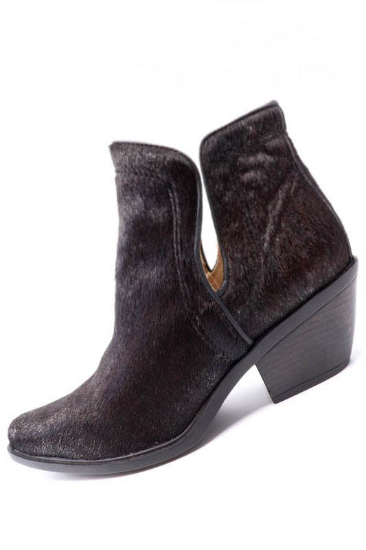 Western Cut Out Animal Hair Booties for Women | Bellem Trading - Bellem Trading