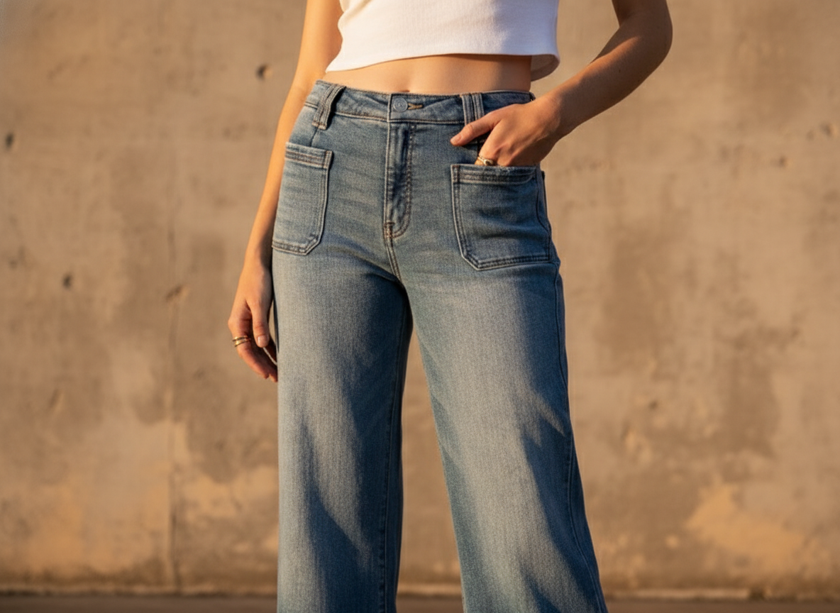 The Gaia Eco-Flare | Sustainable Light Blue