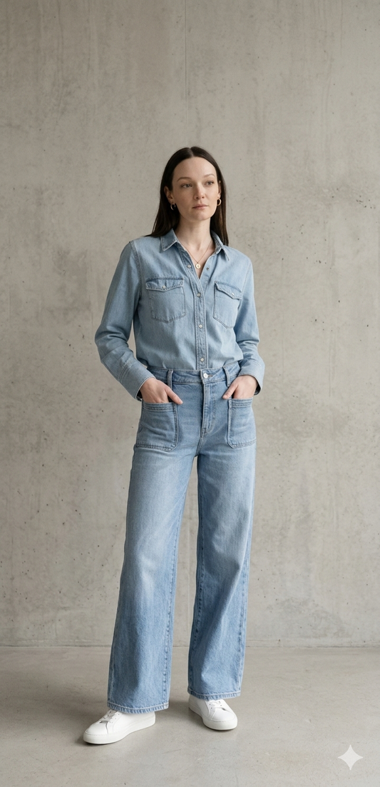 The Gaia Eco-Flare | Sustainable Light Blue