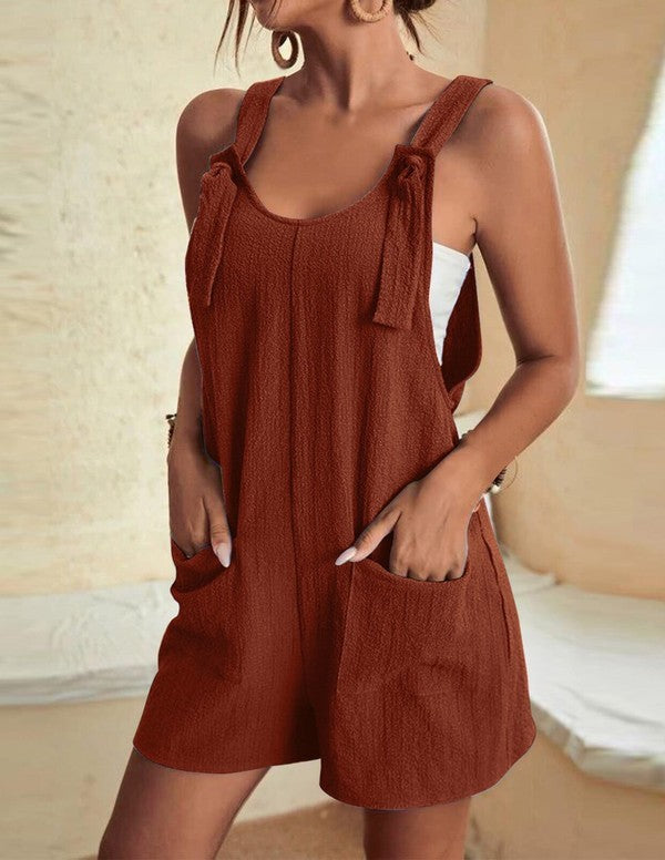Casual Solid Color Romper for Women | Bellem Trading - Bellem Trading