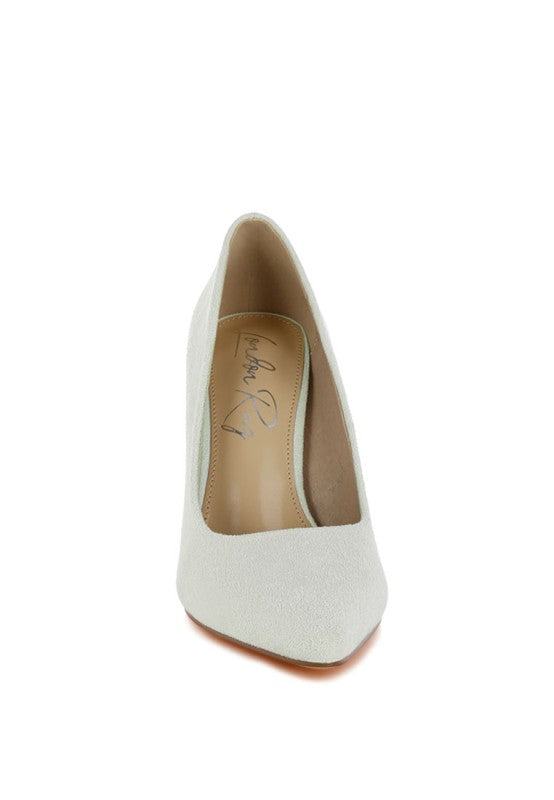 Uboa Slim Block Heel Pumps for Women - Bellem Trading